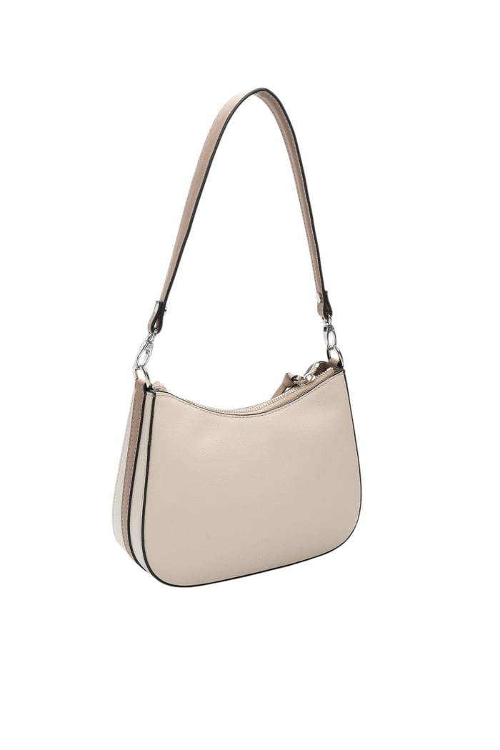Silver Polo Bej - Latte Düz Kadın Omuz Çantası SP1259