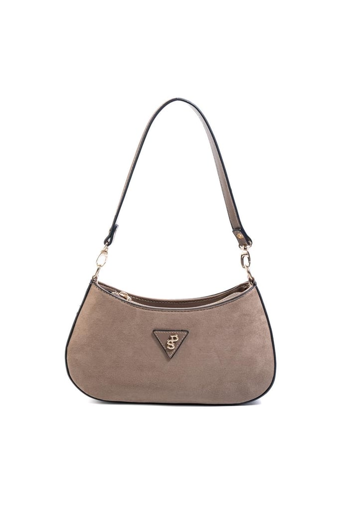 Silver & Polo SP1251 Kadın Omuz Çantası Süet Vizon