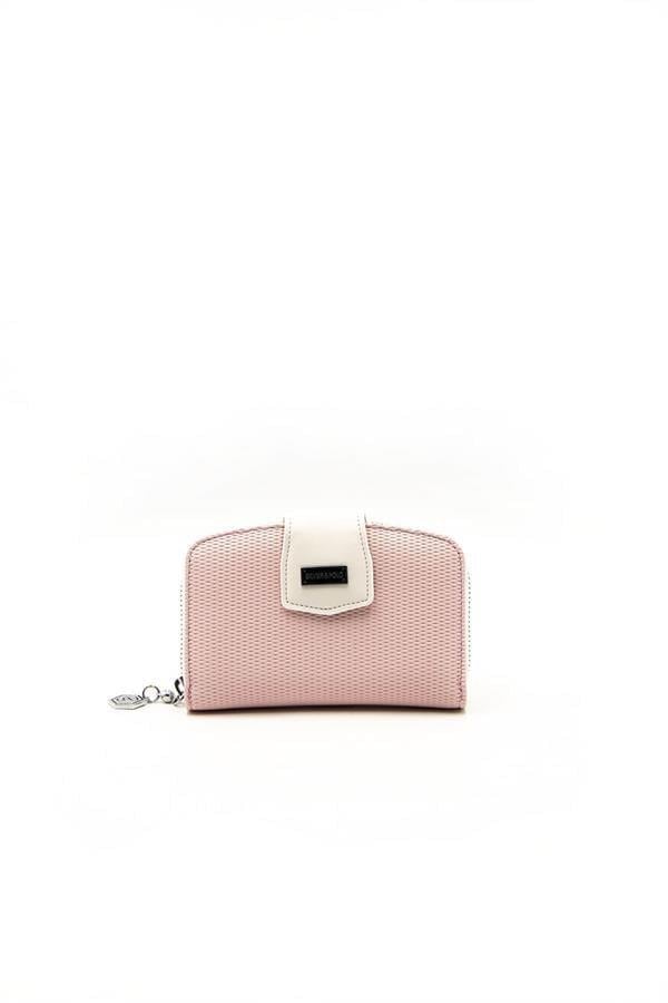 Silver Polo Pembe - Kemik Petek Kadın Cüzdan ve Kartlık SP874