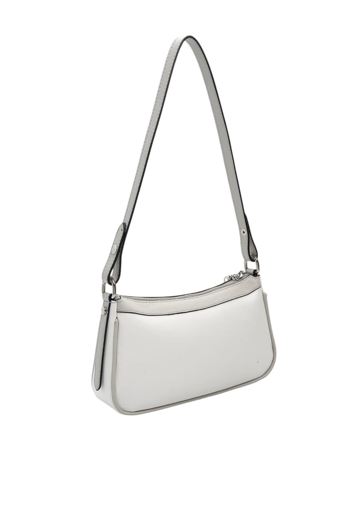 Silver & Polo SP1274 Kadın Çapraz Çanta Düz Beyaz-A.Gri