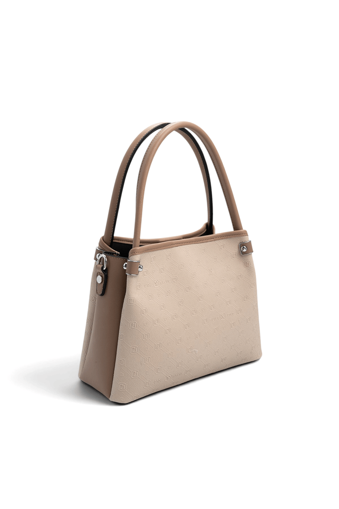 Silver & Polo SP1254 Kadın El Çantası Fashion Bej-Latte