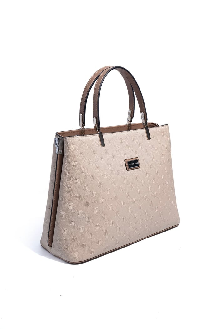 Silver & Polo SP924 Kadın El Çantası Fashion Bej-Latte