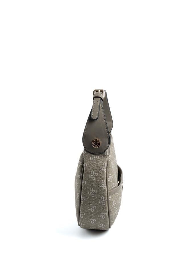 Silver & Polo SP1194 Kadın Omuz Çantası Monogram Y.Yeşil