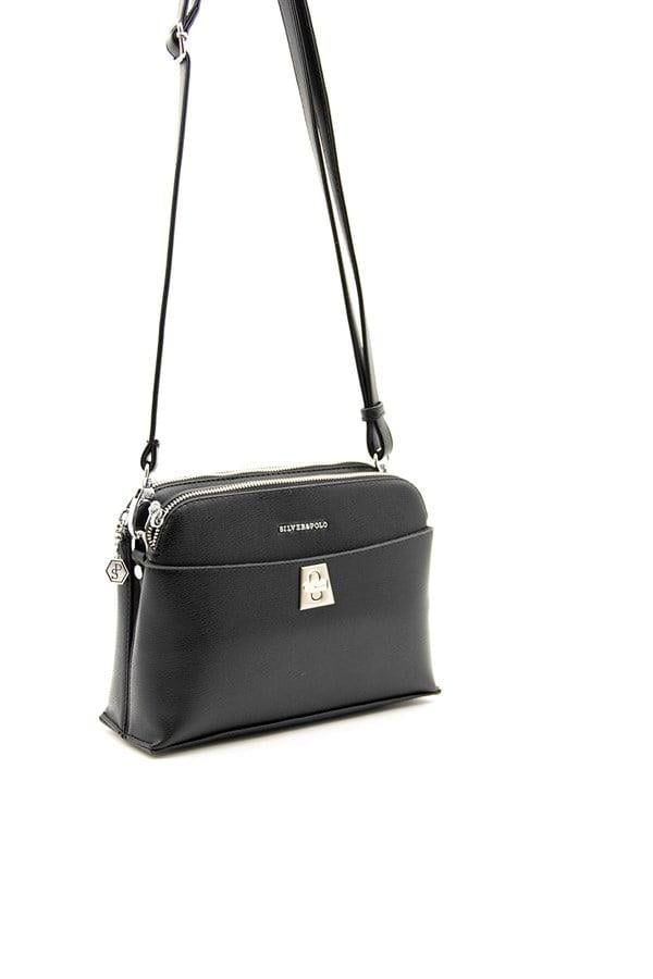 Silver & Polo SP623 Kadın Çapraz Çanta Düz Siyah
