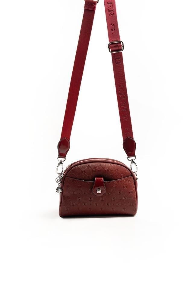 Silver & Polo SP1144 Kadın Çapraz Çanta Fashion Bordo-Rugan Bordo
