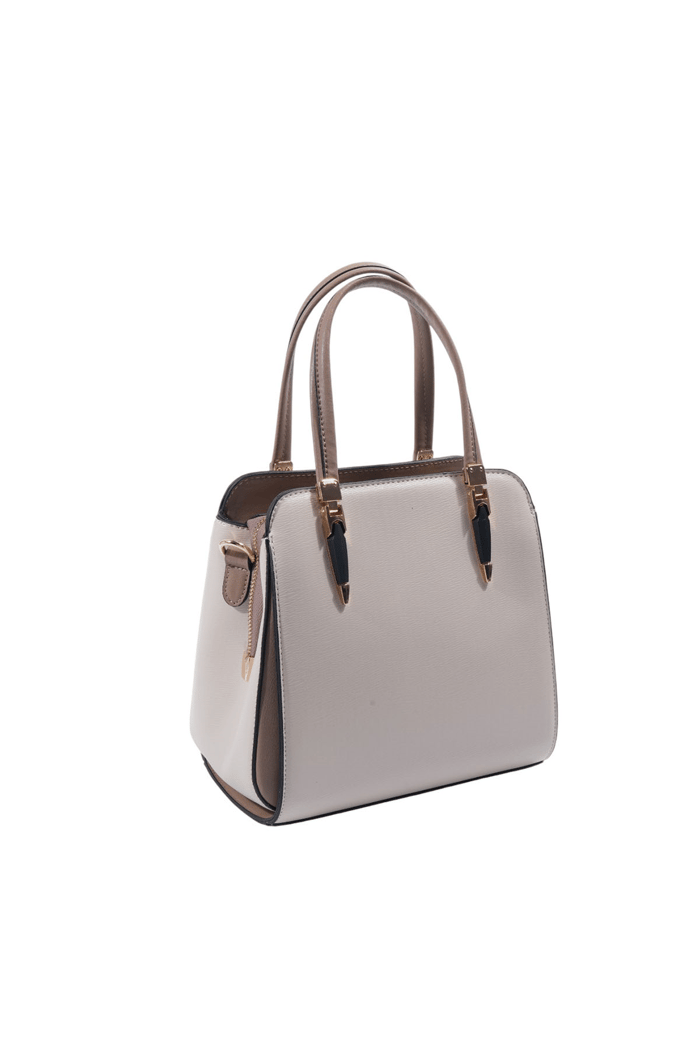 Silver Polo Bej - Latte Düz Kadın El Çantası SP1136