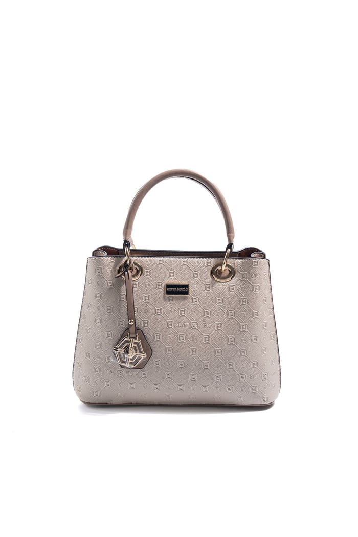 Silver Polo Bej - Latte Fashion Kadın El Çantası SP1272