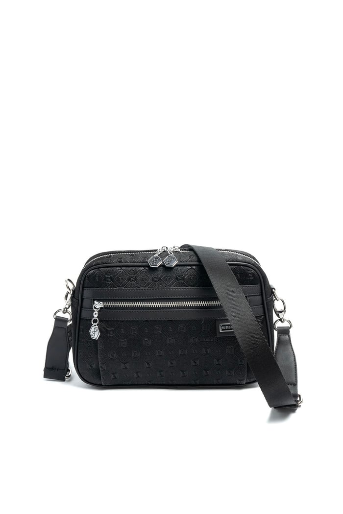 Silver Polo Siyah - Siyah Fashion Kadın Çapraz Çanta SP1280