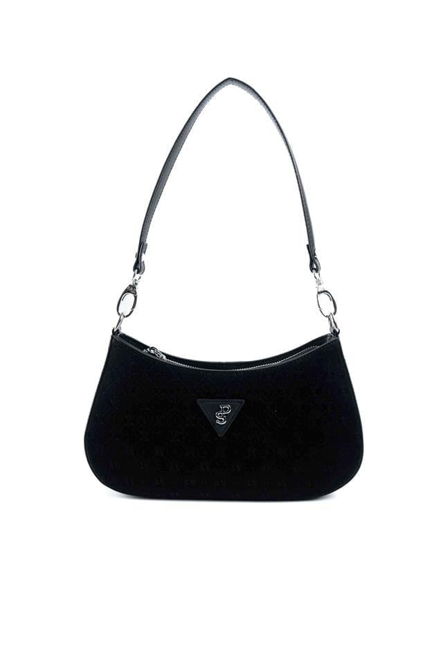 Silver Polo Siyah - Siyah Fashion Kadın Omuz Çantası SP1251