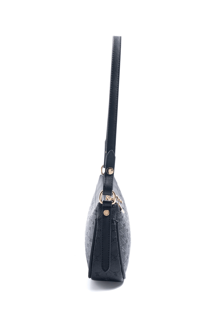 Silver Polo Siyah - Siyah Logolu Kadın Çapraz Çanta SP1274