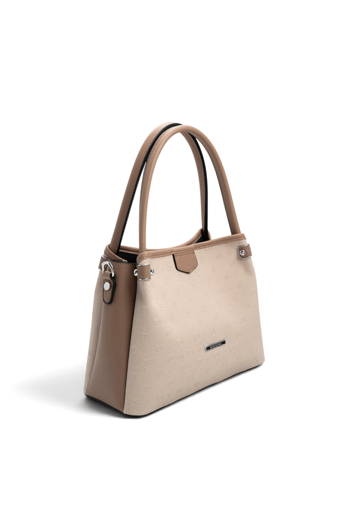 Silver & Polo SP1254 Kadın El Çantası Fashion Bej-Latte