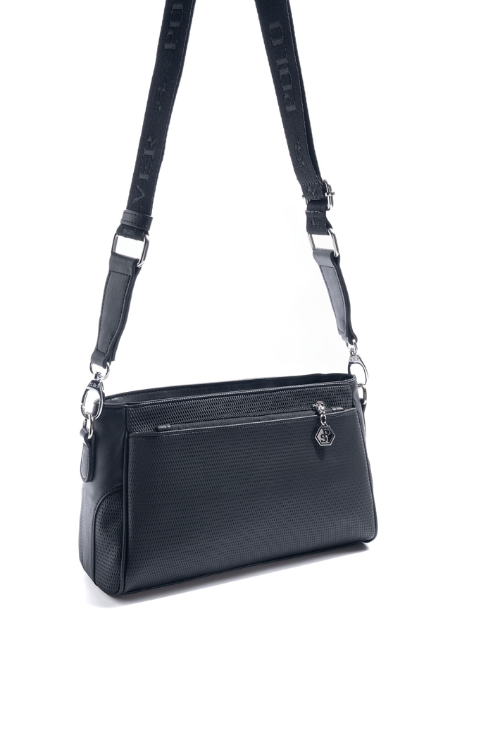 Silver & Polo SP1273 Kadın Çapraz Çanta Petek Siyah