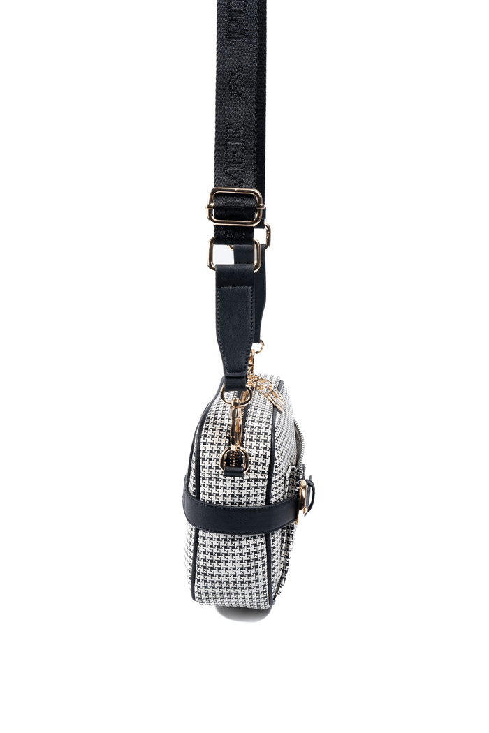 Silver & Polo SP1256 Kadın Çapraz Çanta King Desen Siyah