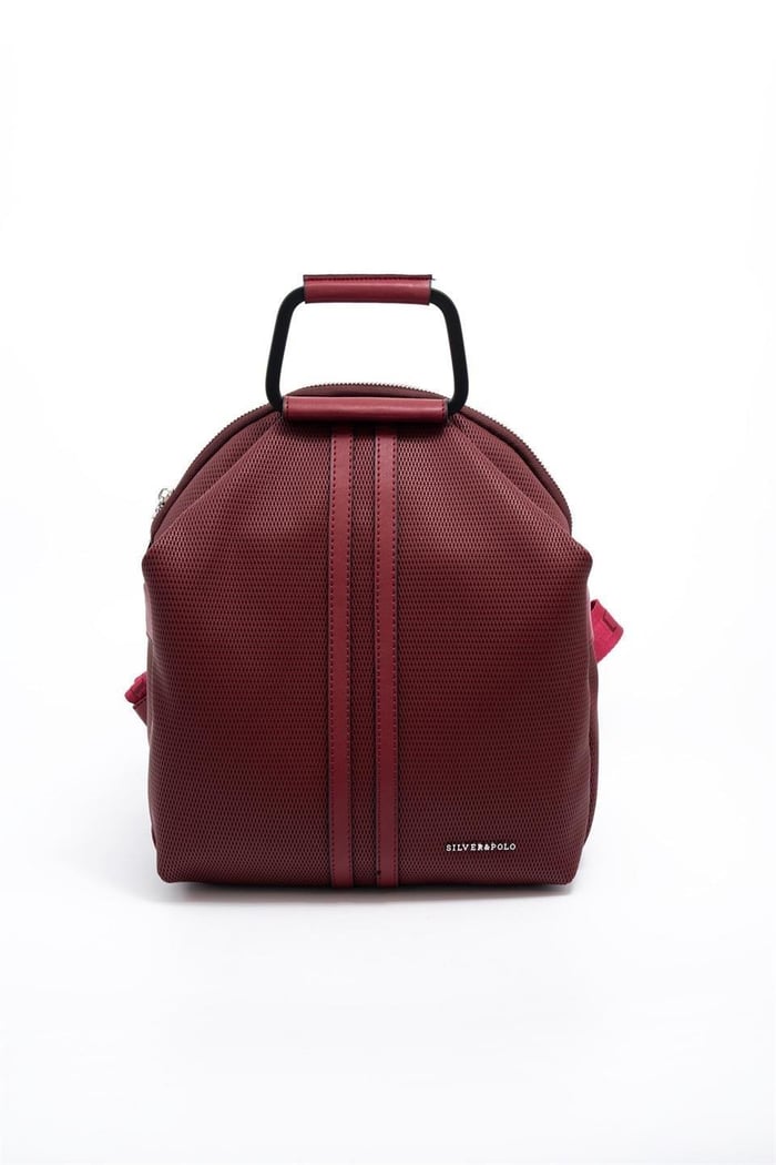 Silver & Polo SP771 Kadın Sırt Çantası Petek Bordo