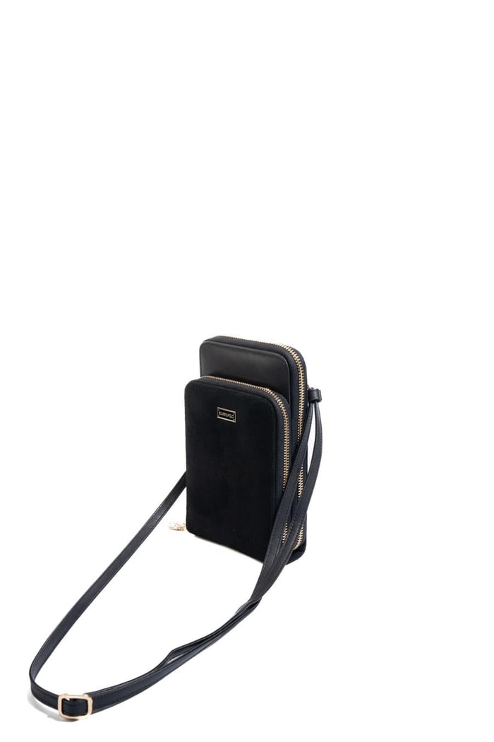 Silver & Polo SP1011 Kadın Telefon Çantası Hasır Siyah
