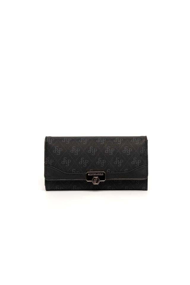 Silver & Polo SP979 Kadın Cüzdan & Kartlık Monogram Siyah