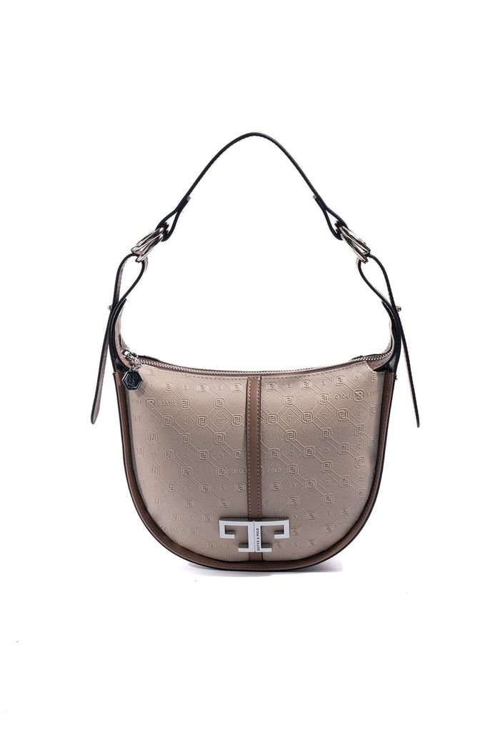 Silver & Polo SP1270 Kadın Omuz Çantası Fashion Bej-Latte