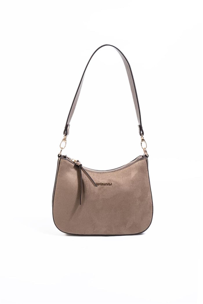 Silver & Polo SP1259 Kadın Omuz Çantası Süet Vizon
