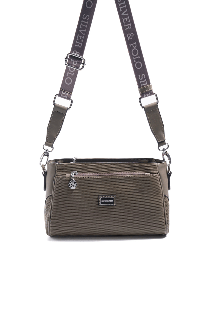 Silver & Polo SP1273 Kadın Çapraz Çanta Petek L.Haki-Y.Yeşil