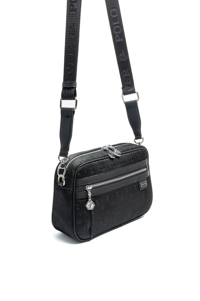 Silver Polo Siyah - Siyah Fashion Kadın Çapraz Çanta SP1280