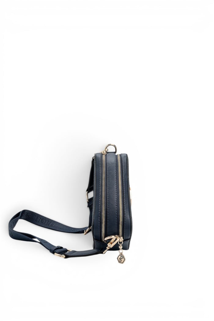 Silver & Polo SP1078 Kadın Çapraz Çanta Logolu Lacivert