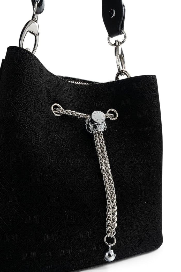 Silver Polo Siyah - Siyah Fashion Kadın Çapraz Çanta SP1266