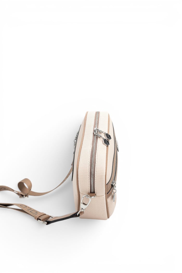 Silver Polo Bej - Latte Petek Kadın Çapraz Çanta SP1280