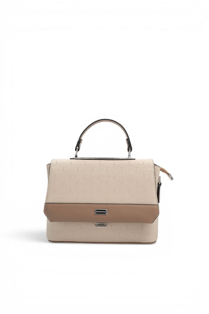 Silver & Polo SP838 Kadın Çapraz Çanta Fashion Bej-Latte