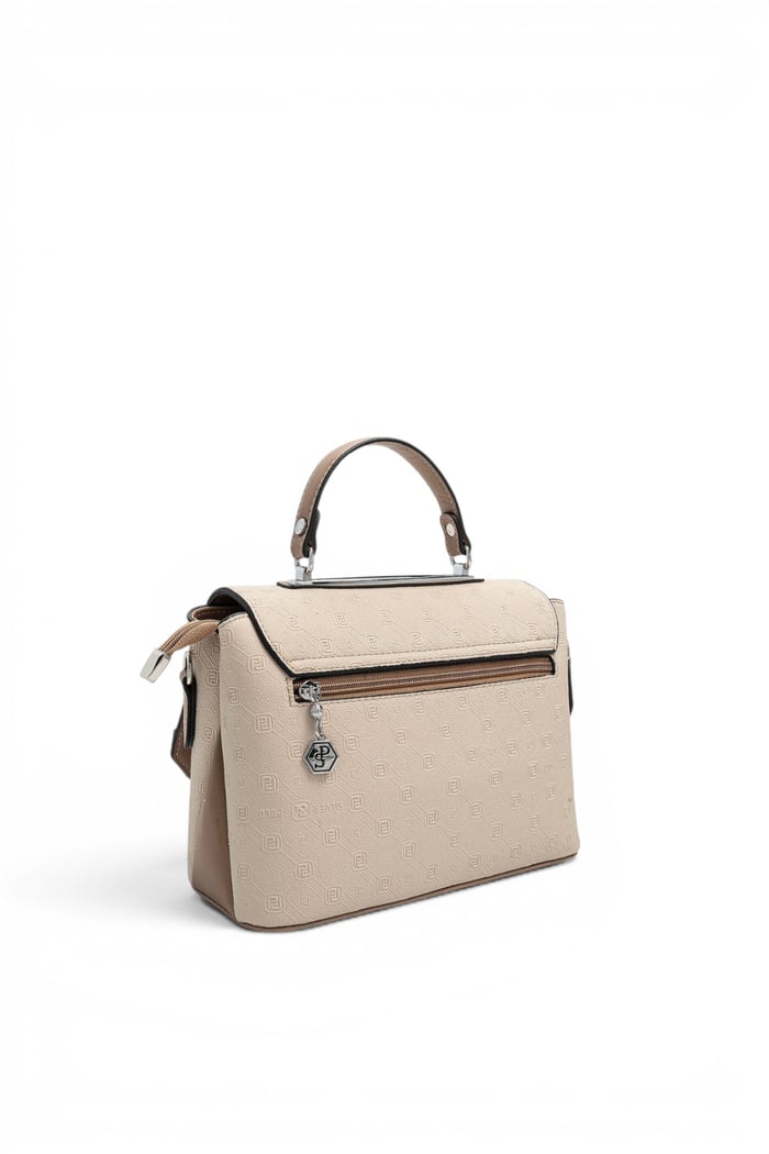 Silver & Polo SP838 Kadın Çapraz Çanta Fashion Bej-Latte