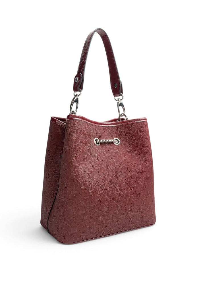 Silver Polo Bordo - 333 Nomy Bordo Fashion Kadın Çapraz Çanta SP967