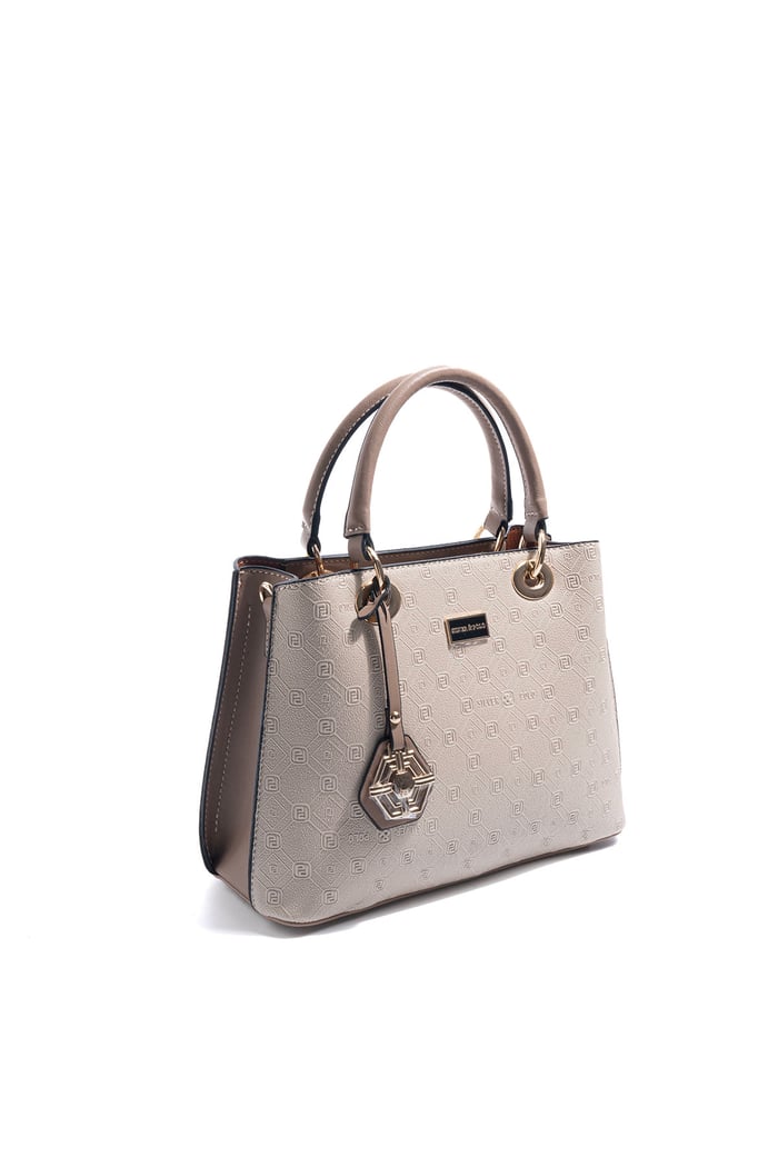 Silver Polo Bej - Latte Fashion Kadın El Çantası SP1272