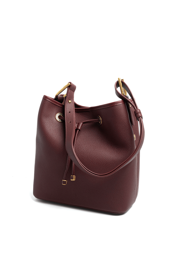 Silver Polo Bordo - Bordo Mini Rolax Kadın Omuz Çantası SP1241
