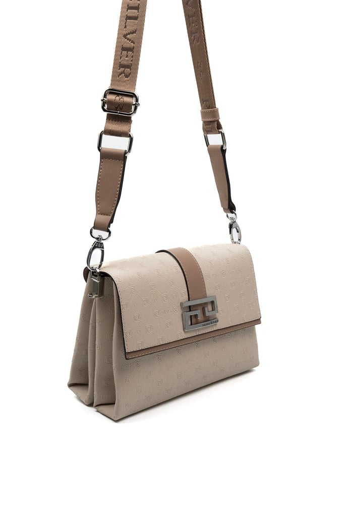 Silver Polo Bej - Latte Fashion Kadın Çapraz Çanta SP1009