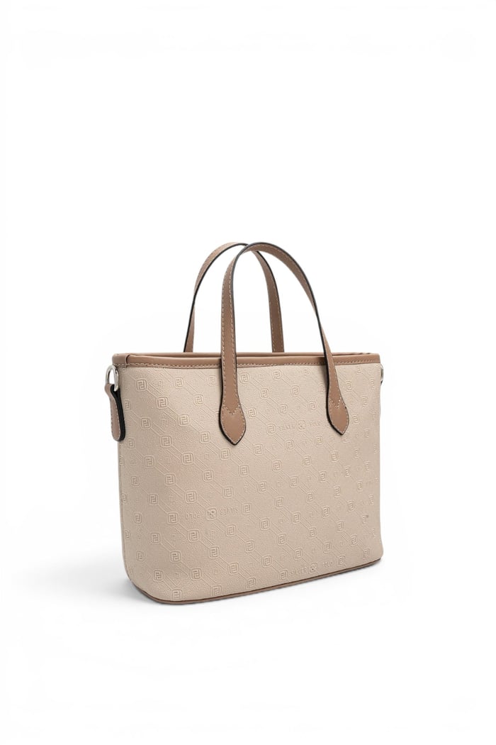 Silver Polo Bej - Latte Fashion Kadın El Çantası SP1185
