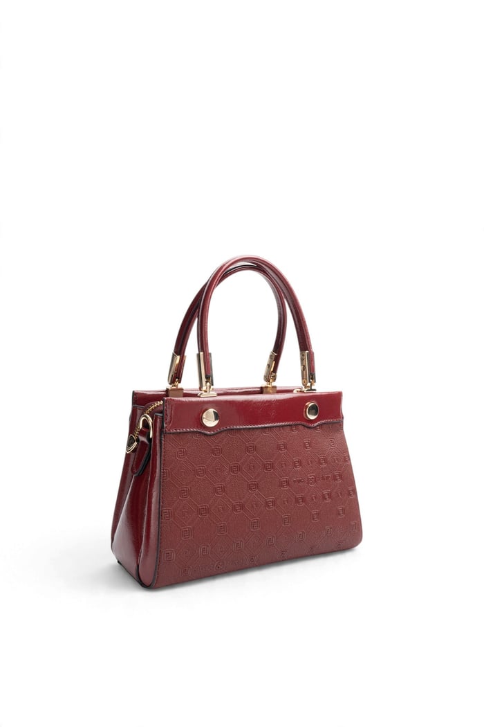 Silver Polo Bordo - 333 Nomy Bordo Fashion Kadın El Çantası SP1292