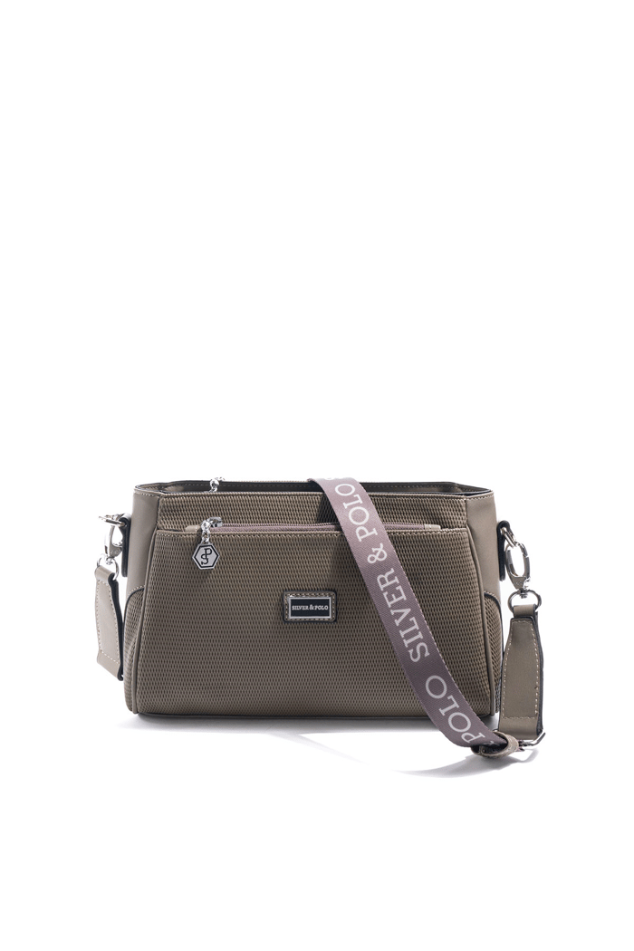 Silver & Polo SP1273 Kadın Çapraz Çanta Petek L.Haki-Y.Yeşil