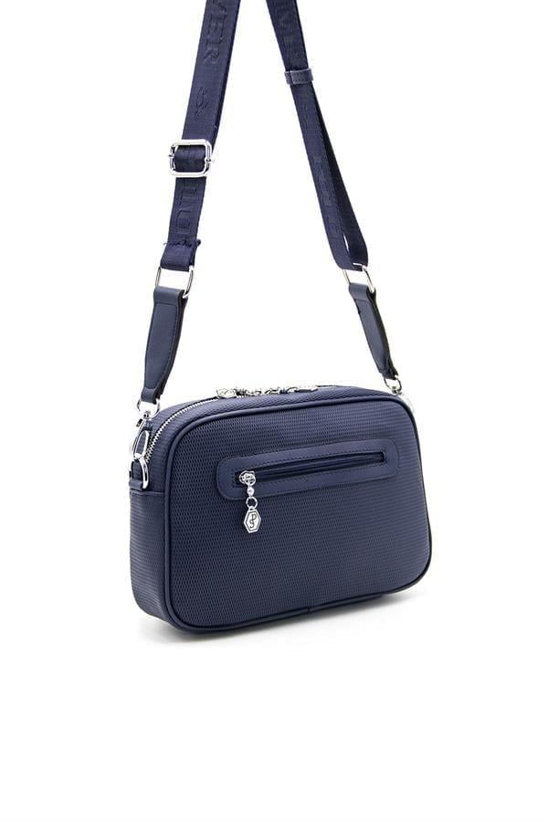 Silver & Polo SP1094 Kadın Çapraz Çanta Petek Lacivert