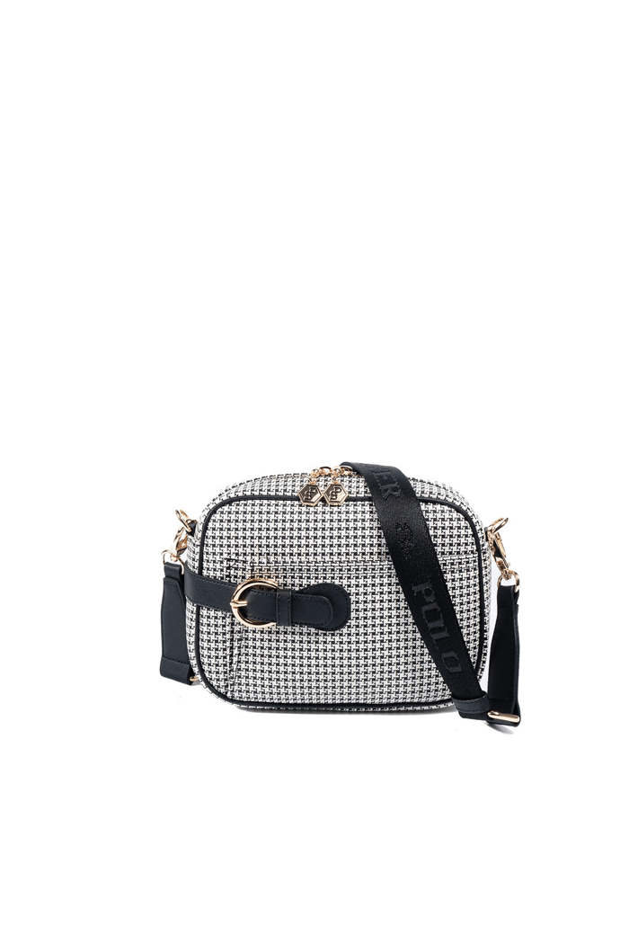 Silver & Polo SP1256 Kadın Çapraz Çanta King Desen Siyah