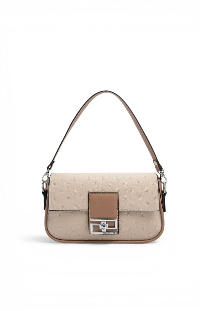 Silver Polo Bej - Latte Fashion Kadın Omuz Çantası SP1179