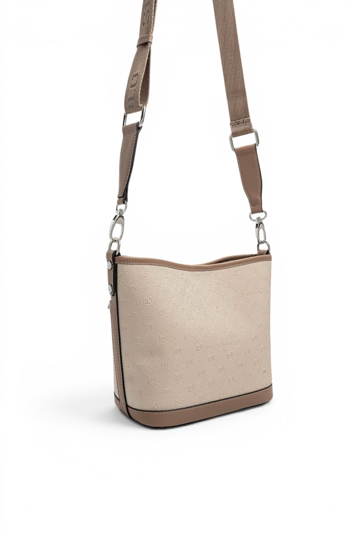 Silver Polo Bej - Latte Fashion Kadın Omuz Çantası SP1284