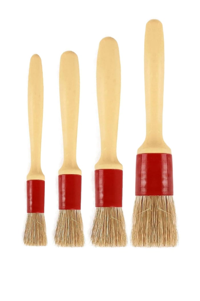 4’lü No: 6-8-10-12 Ayakkabı Yapıştırıcı Sürme Fırça Seti B-0017-YPFR-ST4