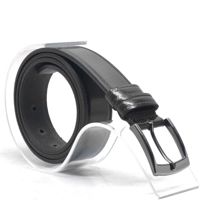 Rakerplus Genuine Leather Black Belt Casual Children