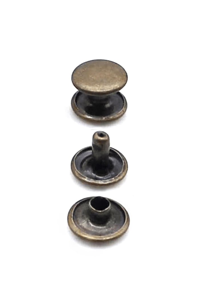 7 MM 33 No Antik Renkli Perçin Rivet 30 Adet