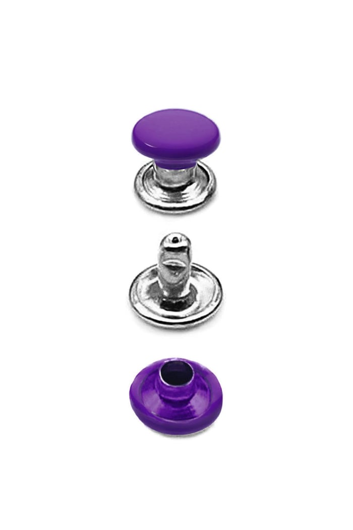 5 MM 00 No Mor Renkli 30 Adet Perçin Rivet