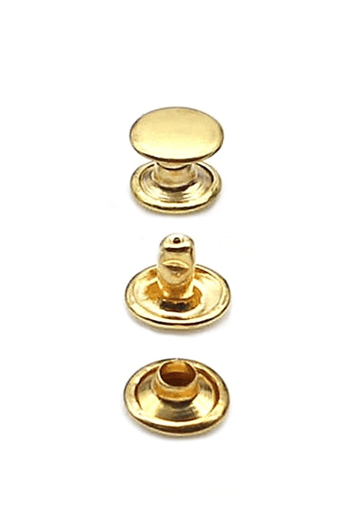 7 MM 33 No Altın Renk 30 Adet Perçin Rivet