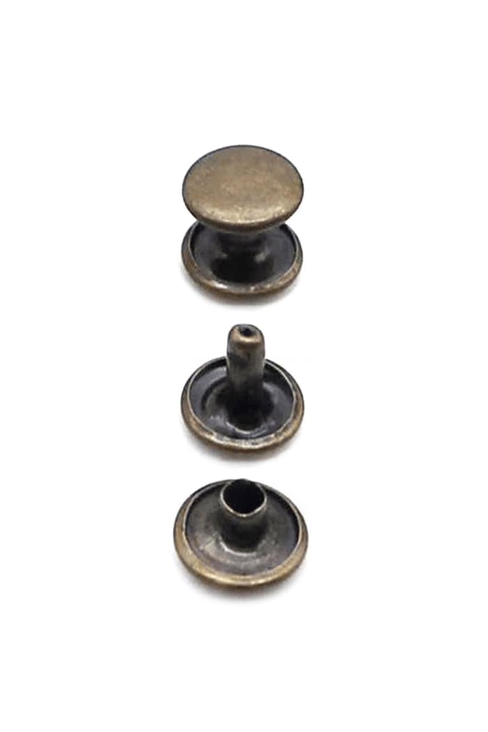 5 MM 00 No Antik Renkli 30 Adet Perçin Rivet