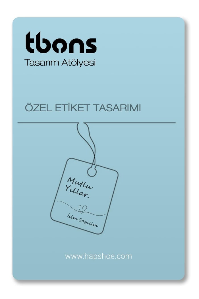 Kişiye Özel Metin Tasarımı OZL-TSRM-PK1