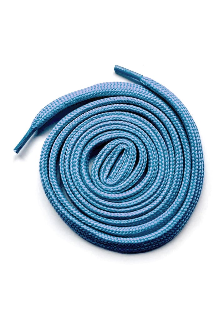 Blue 1 cm Thickness 1 Pair Sports Shoes Laces