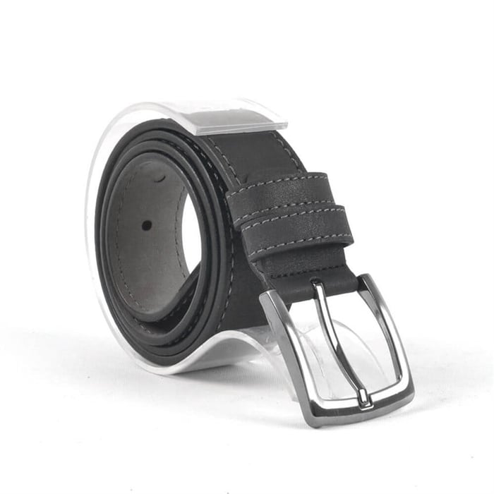 3.5 cm Casual Men's Black Belt