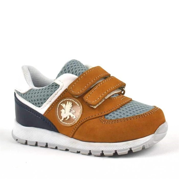 Rakerplus Genuine Leather Anatomic Brown Baby Boy Sport Shoes